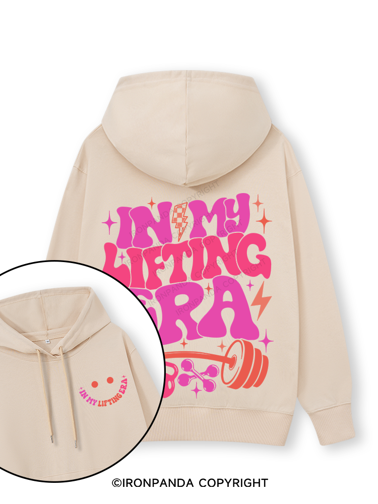 In My Lifting Era Double-Sided Printed Classic Gym Hoodie