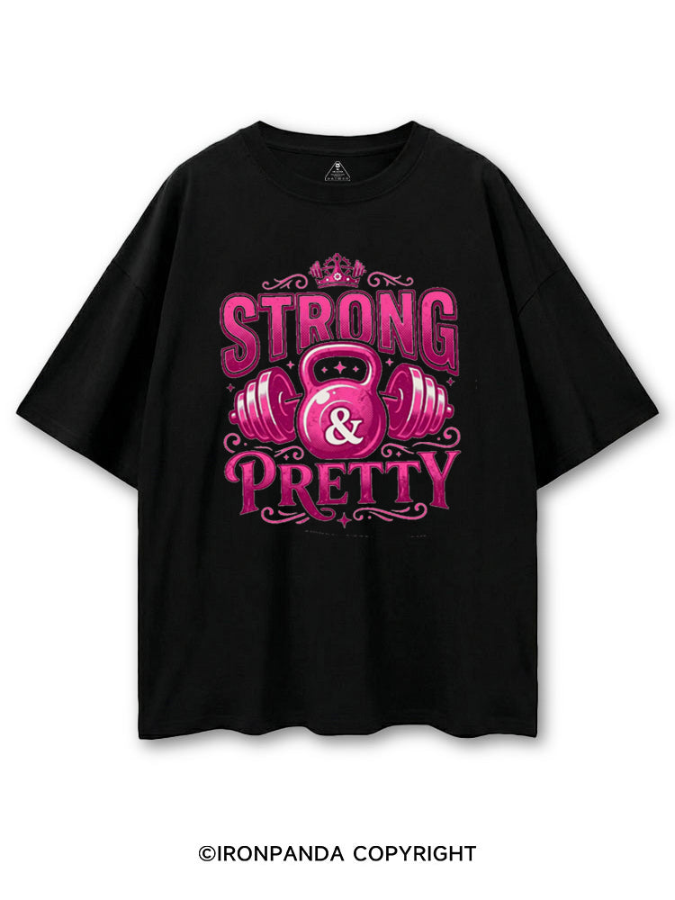 STRONG & PRETTY STRONG VIBES COTTON PUMP COVER