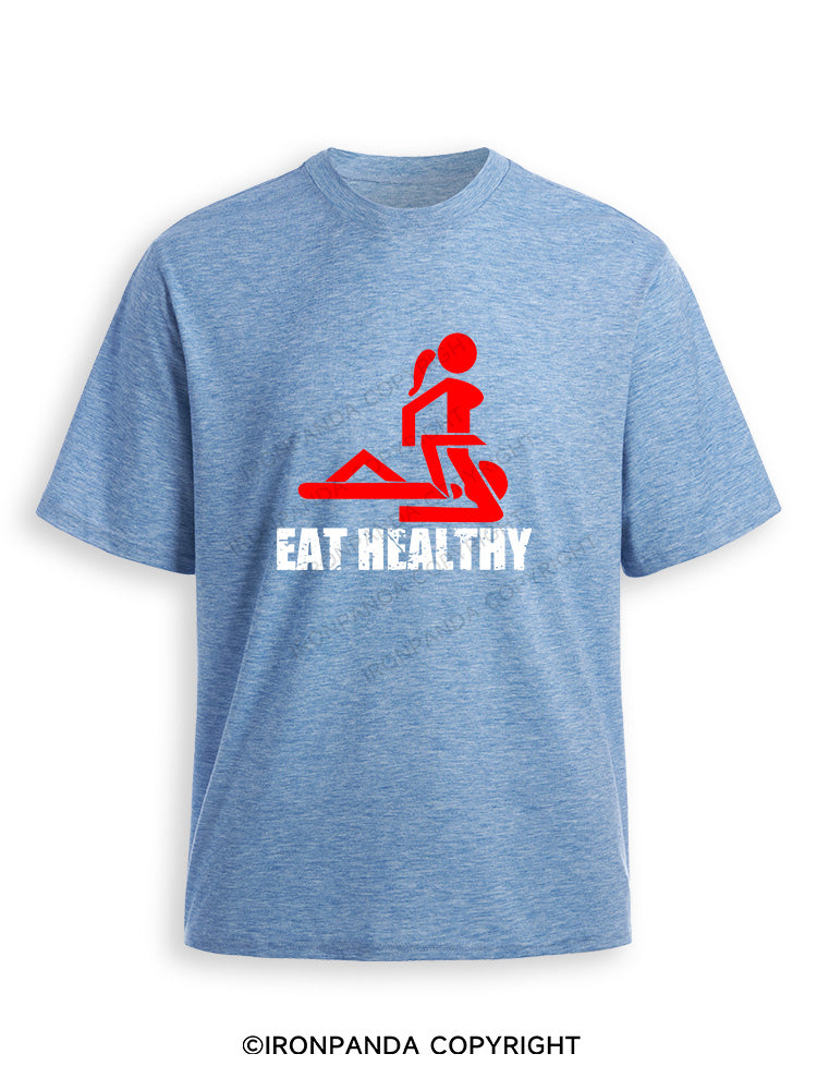 Eat healthy Ultra Soft Heather T-Shirt