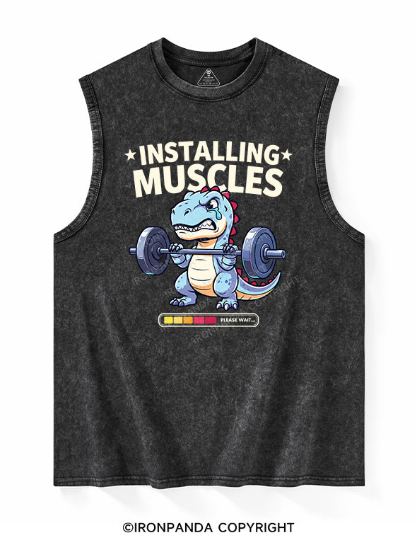 installing muscles Washed Tank