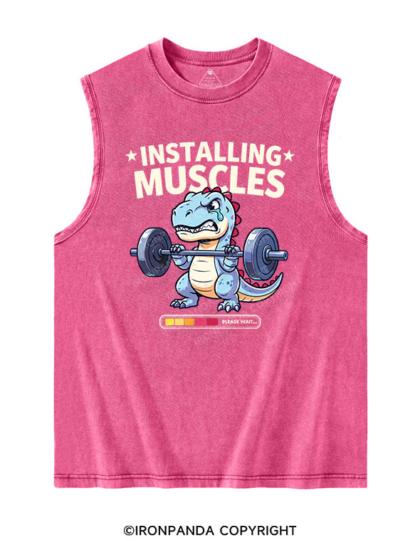 installing muscles Washed Tank