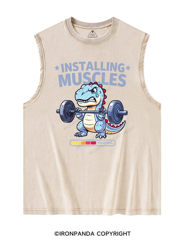installing muscles Washed Tank