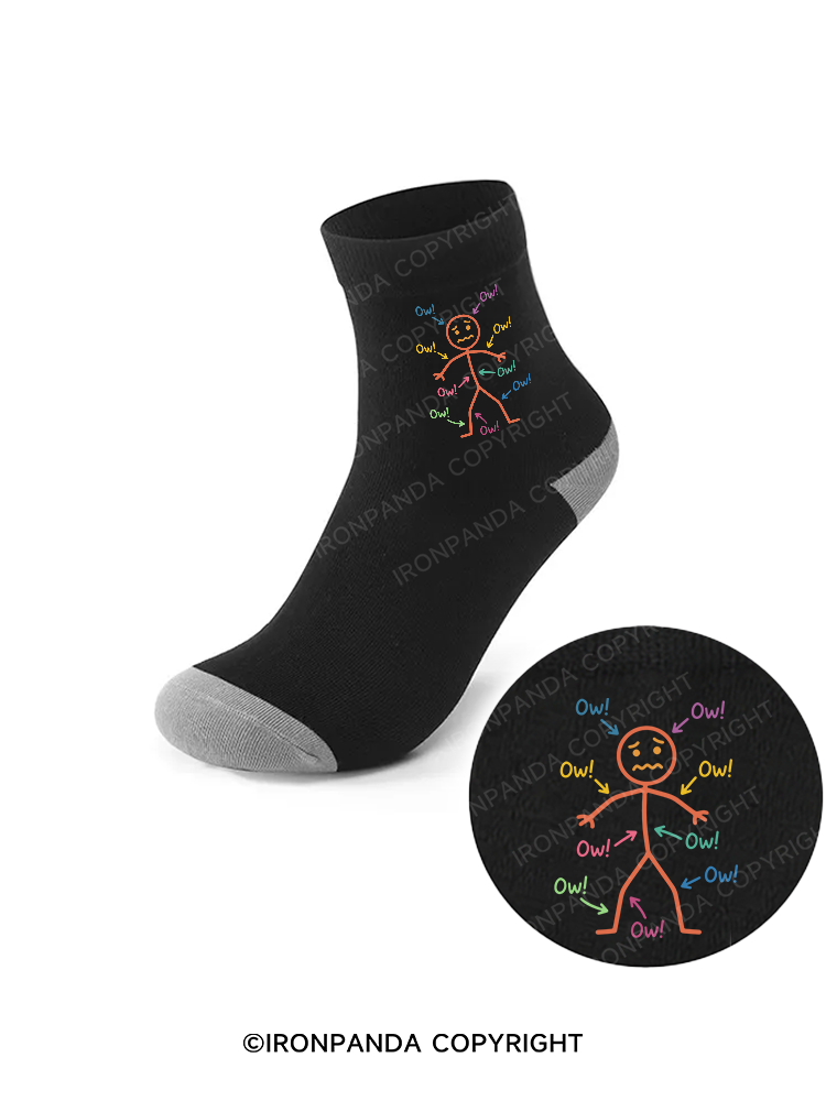 OW! Crew Socks