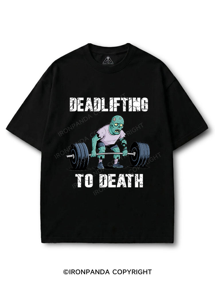 Deadlifting To Death Zombie COTTON PUMP COVER