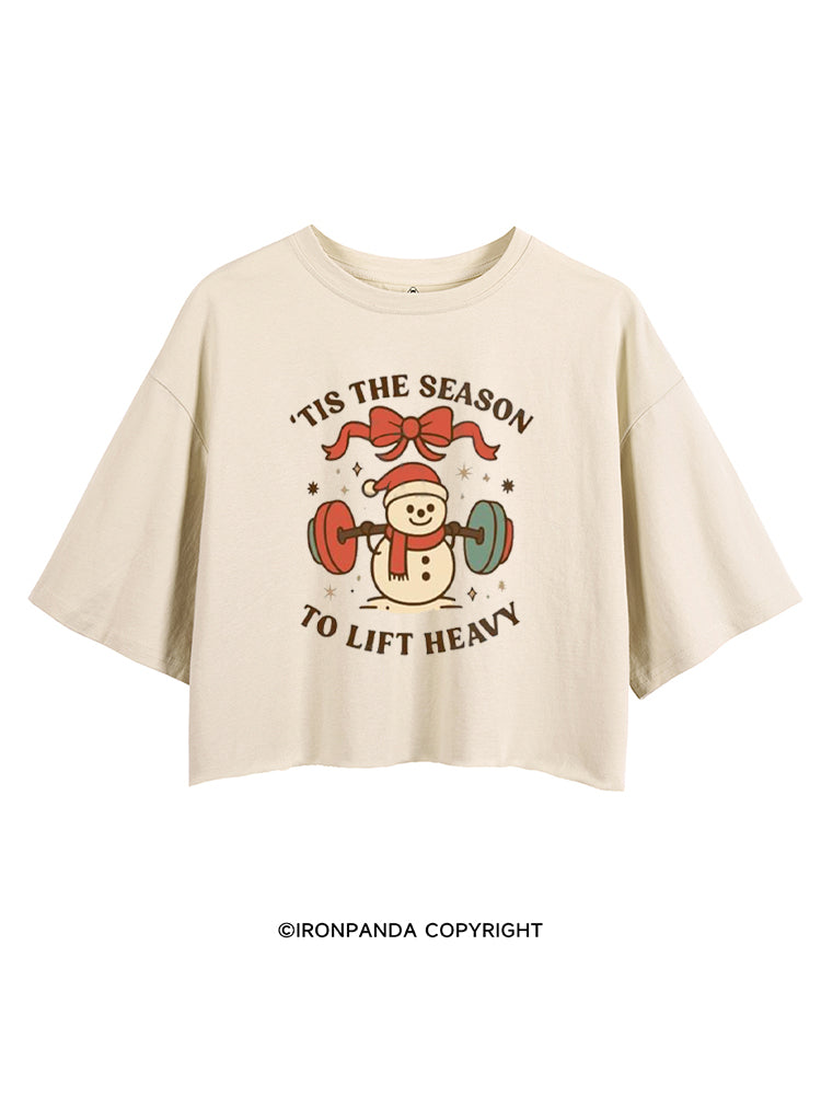 TIS THE SEASON TO LIFT HEAVY CROP TOPS
