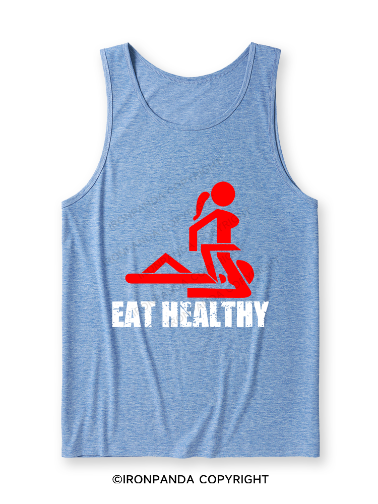 Eat healthy Ultra Soft Heather Tank