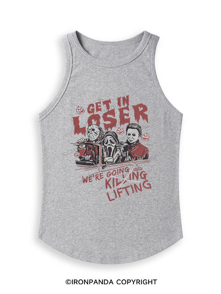 We’re Going Lifting  Fitted Tank Top