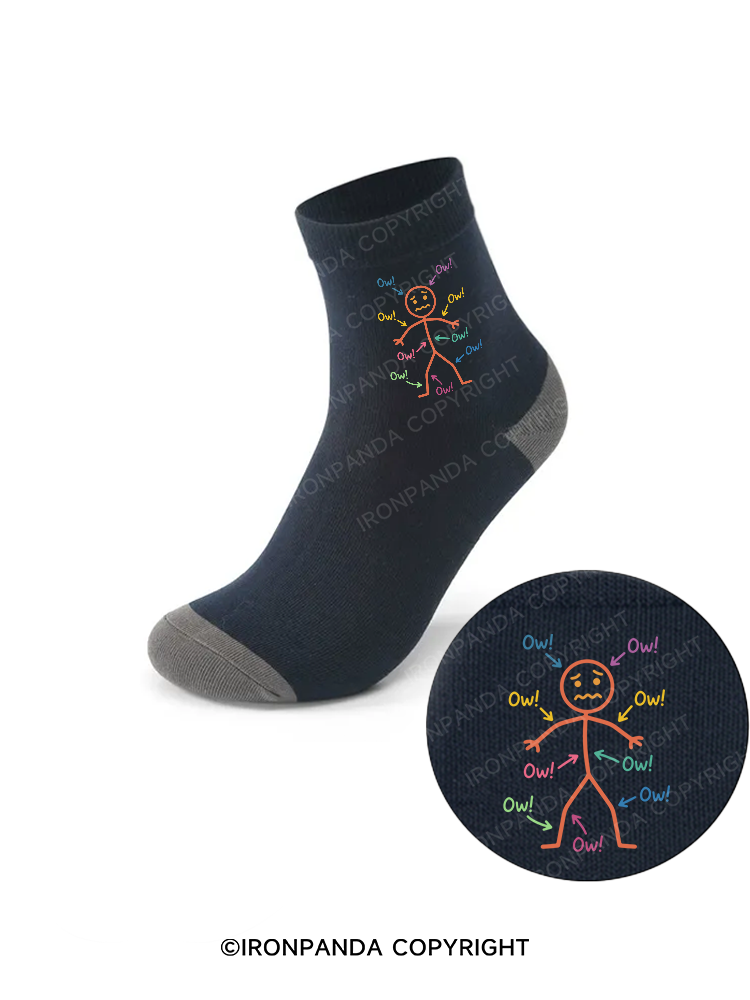 OW! Crew Socks