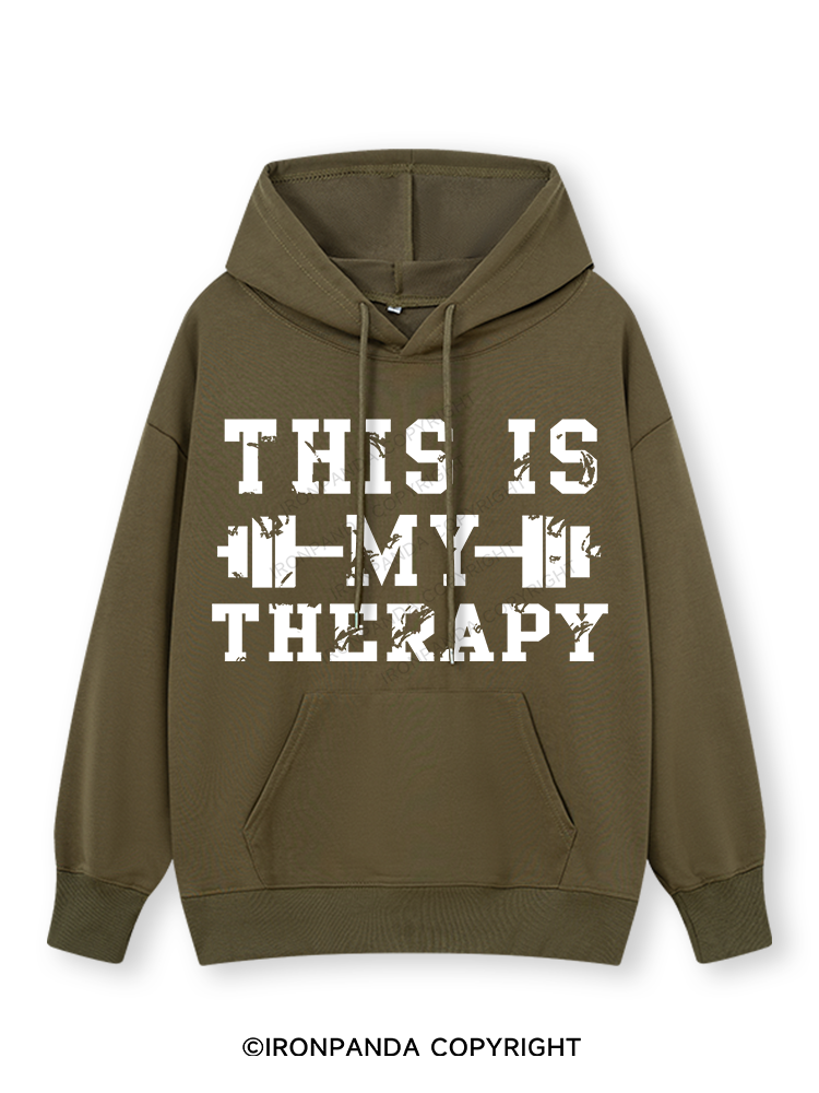 THIS IS MY THERAPY Classic Gym Hoodie