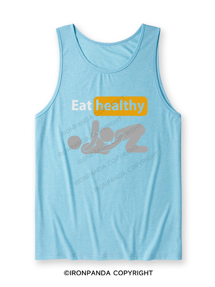 eat healthily Ultra Soft Heather Tank