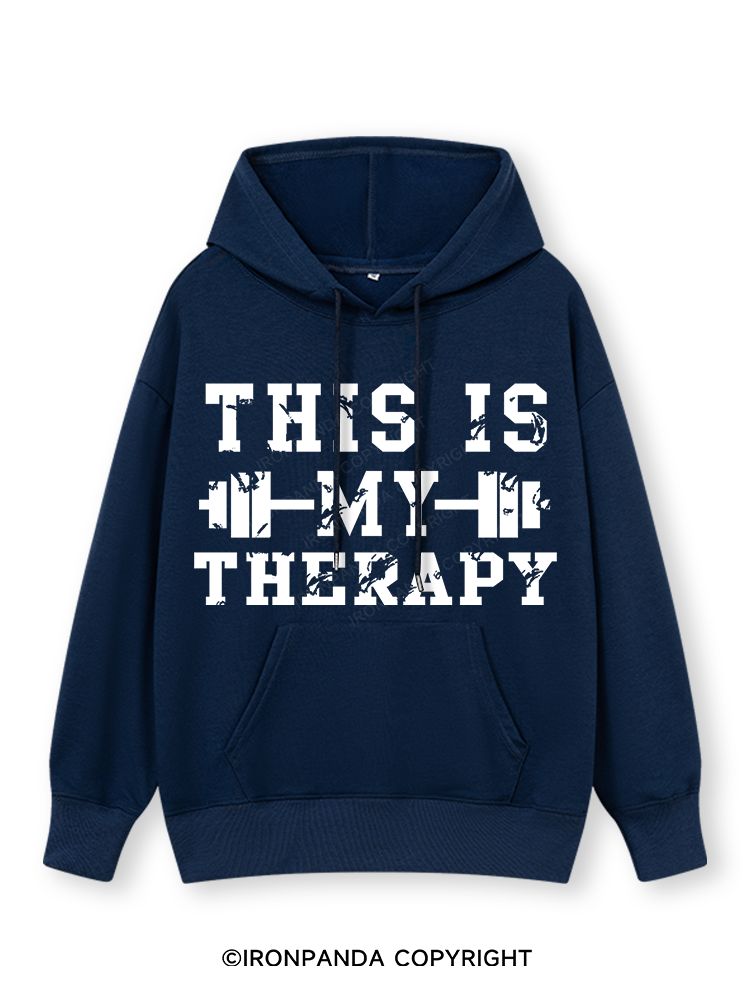 THIS IS MY THERAPY Classic Gym Hoodie
