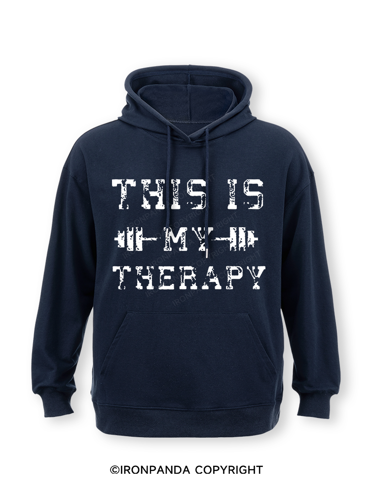 This Is My Therapy Classic Gym Hoodie