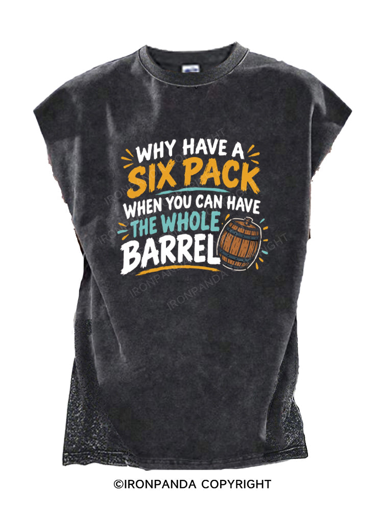 Why Have A Six Pack When You Can Have The Whole Barrel Cut Off Tank