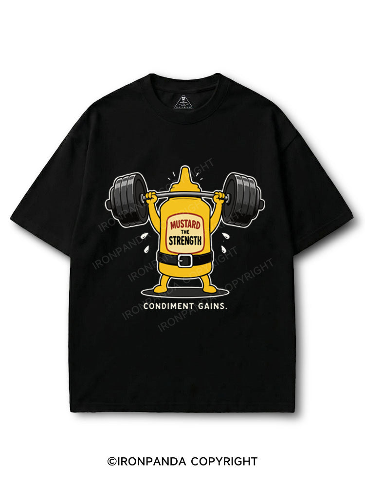 MUSTARD THE STRENGTH COTTON PUMP COVER