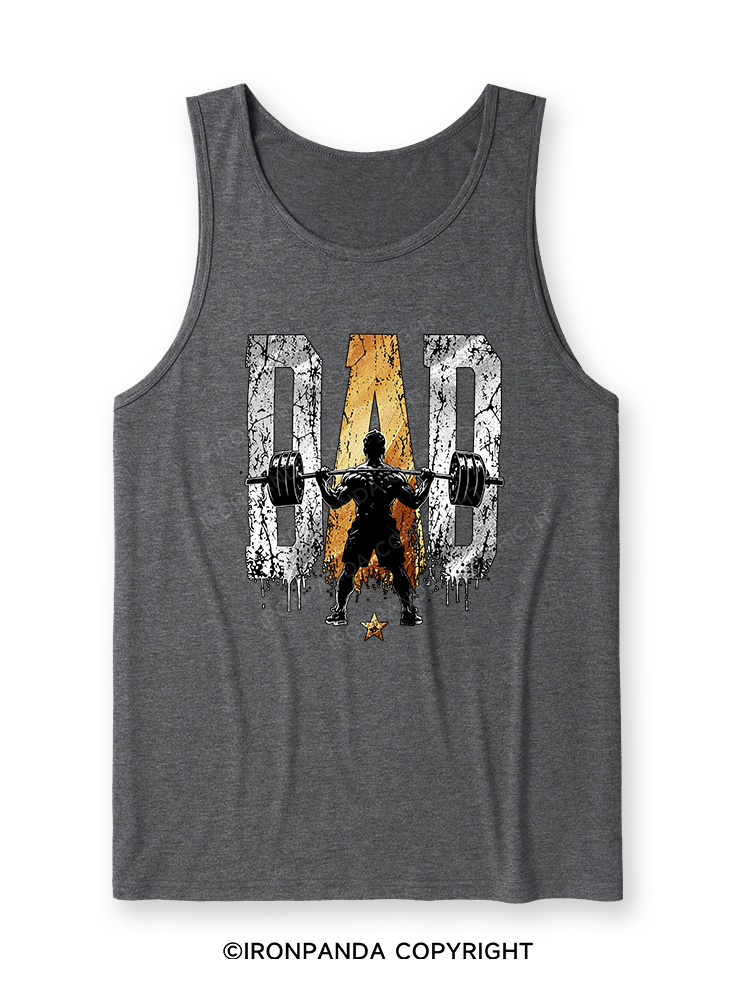 Dad Lifting Ultra Soft Heather Tank