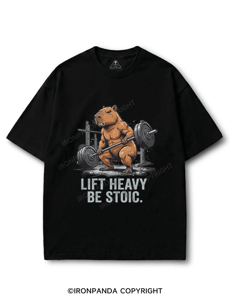 Lift Heavy Be Stoic COTTON PUMP COVER