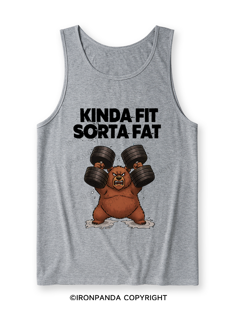 KINDA FIT SORTA FAT Ultra Soft Heather Tank