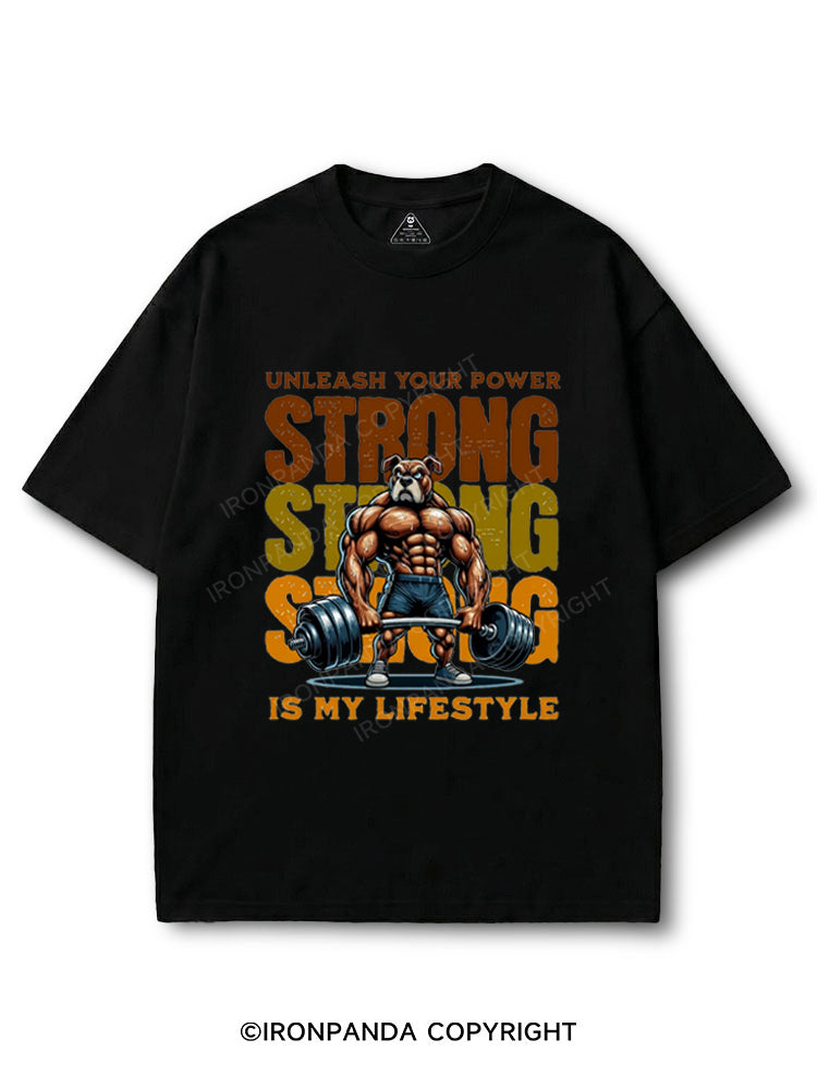 Strength Is My Lifestyle COTTON PUMP COVER