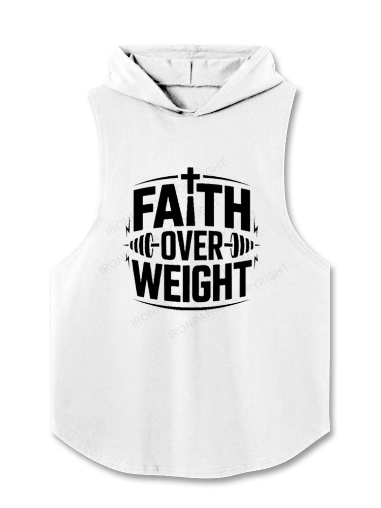 Faith Over Weight Hooded Tank