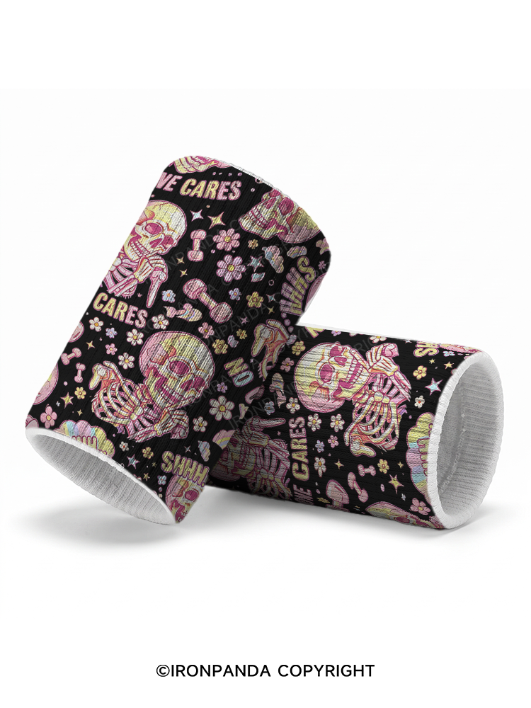 shhh no one cares Gym Elastic Wrist Wrap
