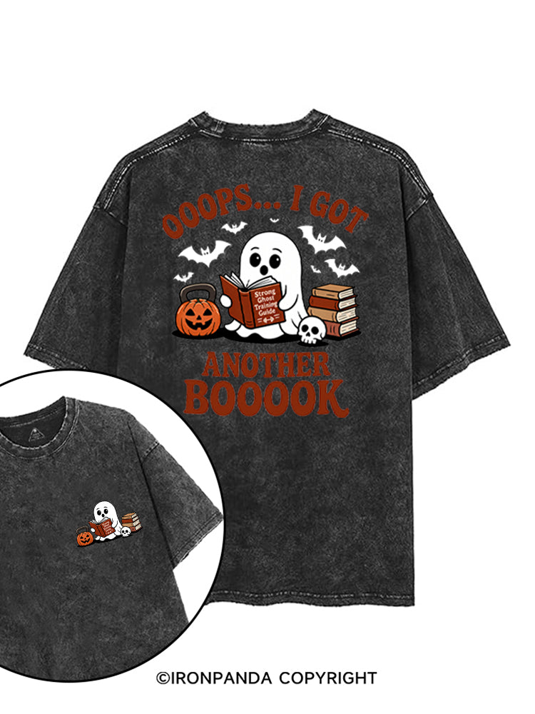 OOOPS... I GOT ANOTHER BOOOOK printed Gym Shirt