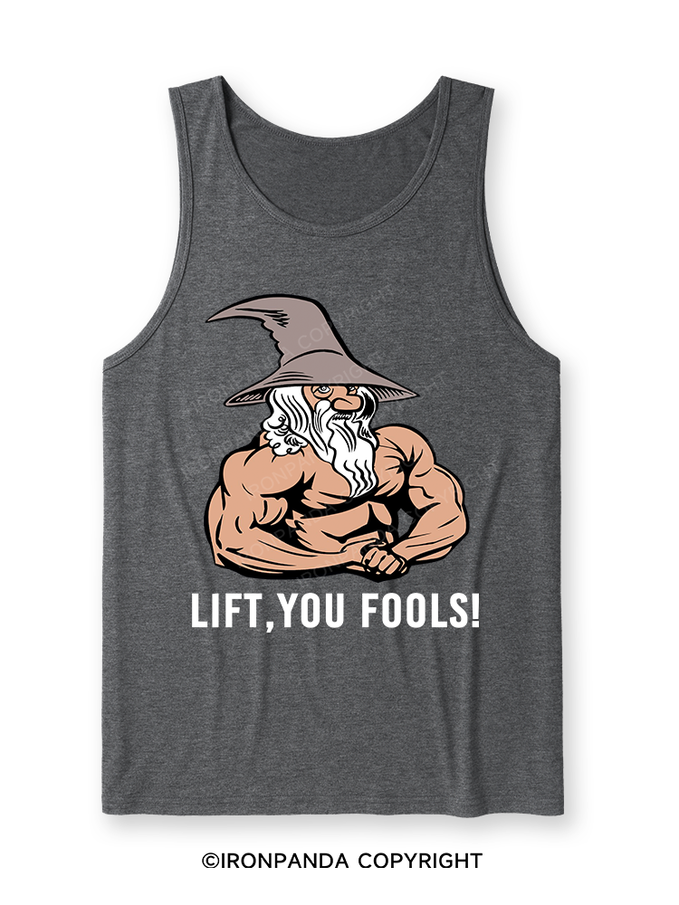 Lift You Fool Ultra Soft Heather Tank