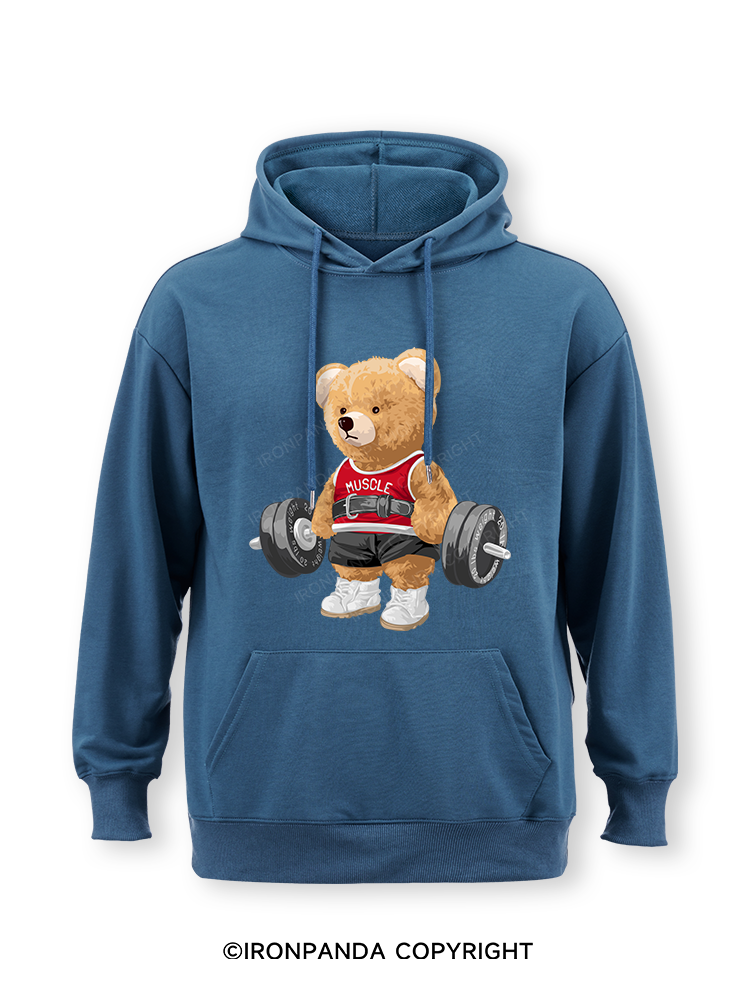 EXERCISE BEAR Classic Gym Hoodie