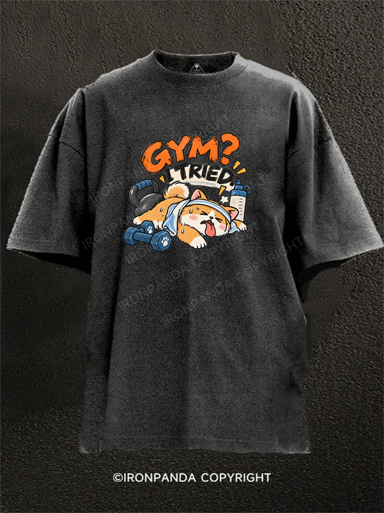 Gym? I Tried Washed Gym Shirt