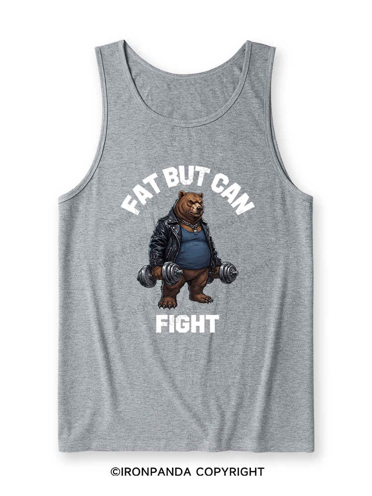 Fat But Can Fight Ultra Soft Heather Tank