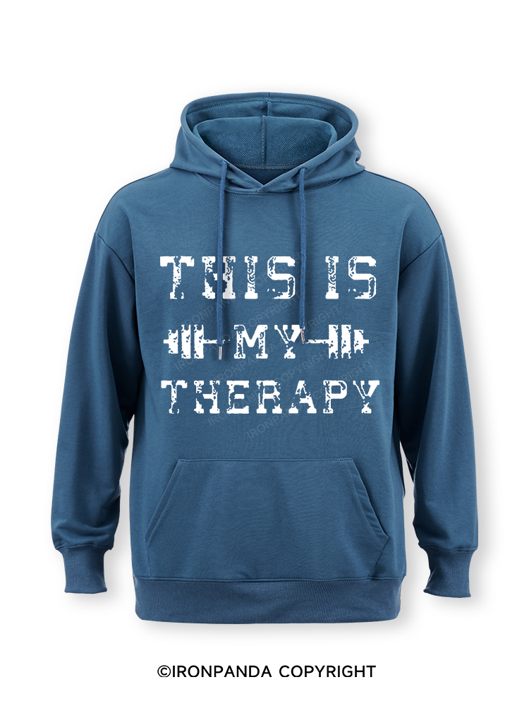 This Is My Therapy Classic Gym Hoodie