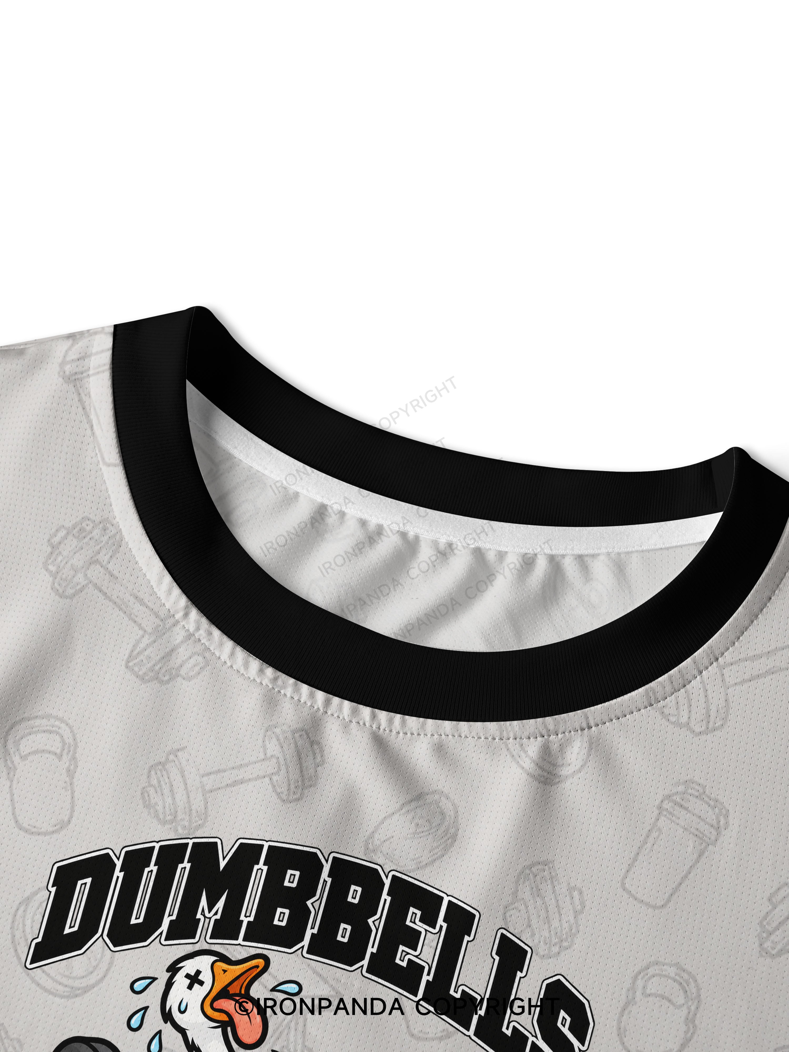 DUMBELLS OVER DUMB PEOPLE Quick-Dry Mesh Tank