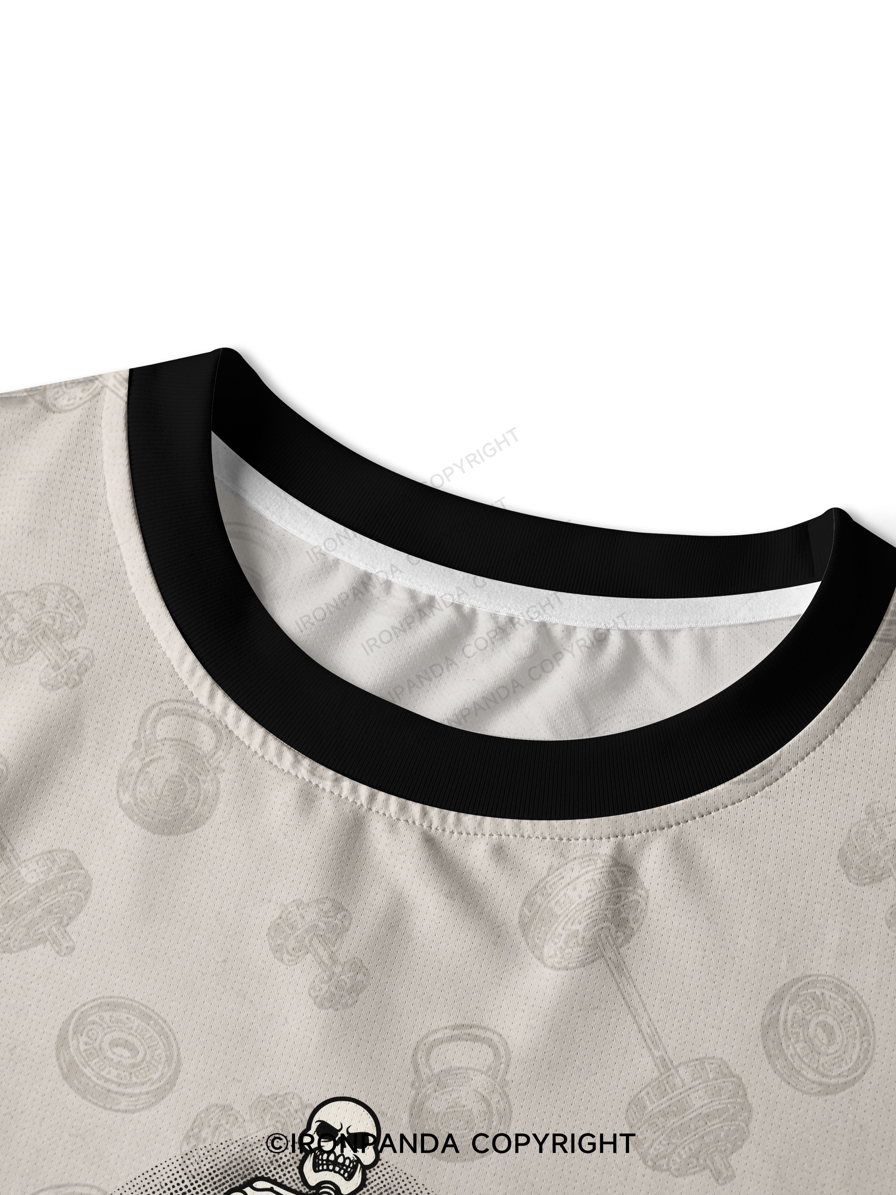 Deadlifts Skeleton Funny Quick-Dry Mesh Tank