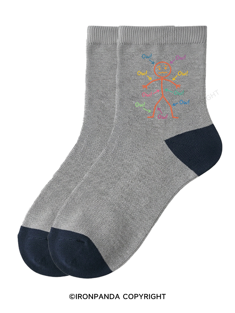 OW! Crew Socks