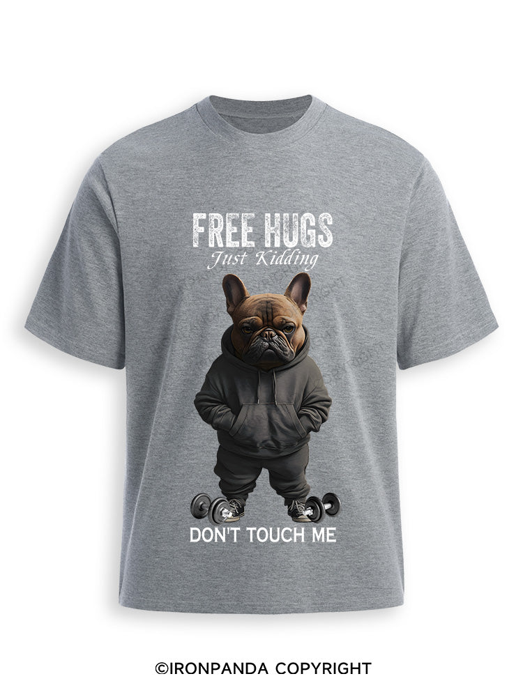 free hugs bulldog Ultra Soft Heather T-Shirt