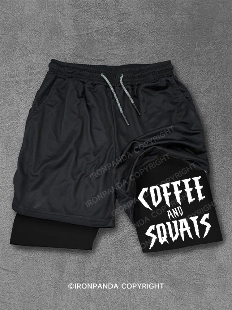 Coffee And Squats Performance Training Shorts