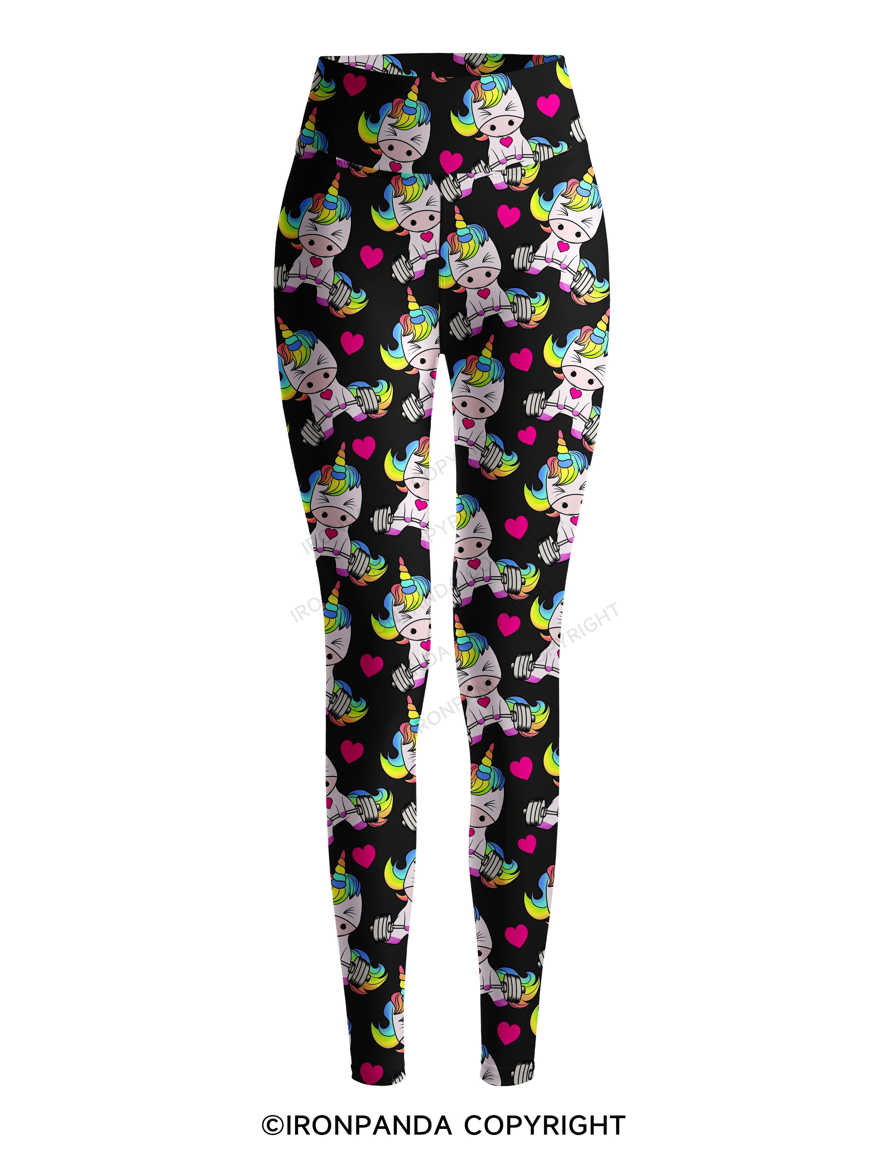 Deadlift Unicorn Printed Yoga Pants
