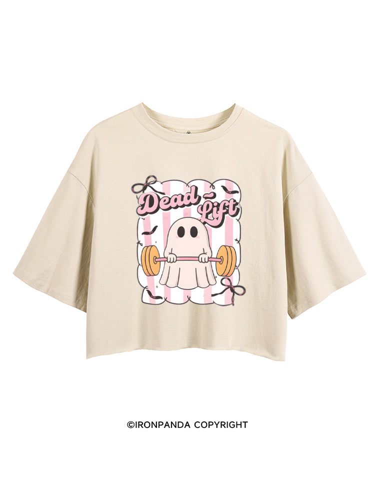 Cute Ghost Lifting CROP TOPS