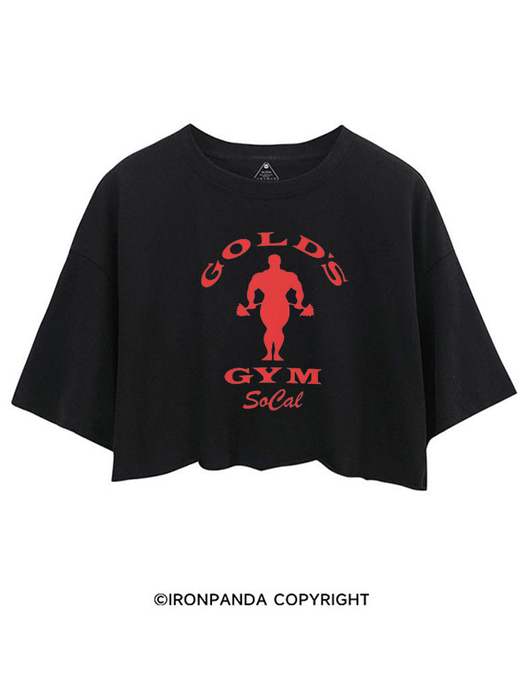 Gold's Gym Socal CROP TOPS