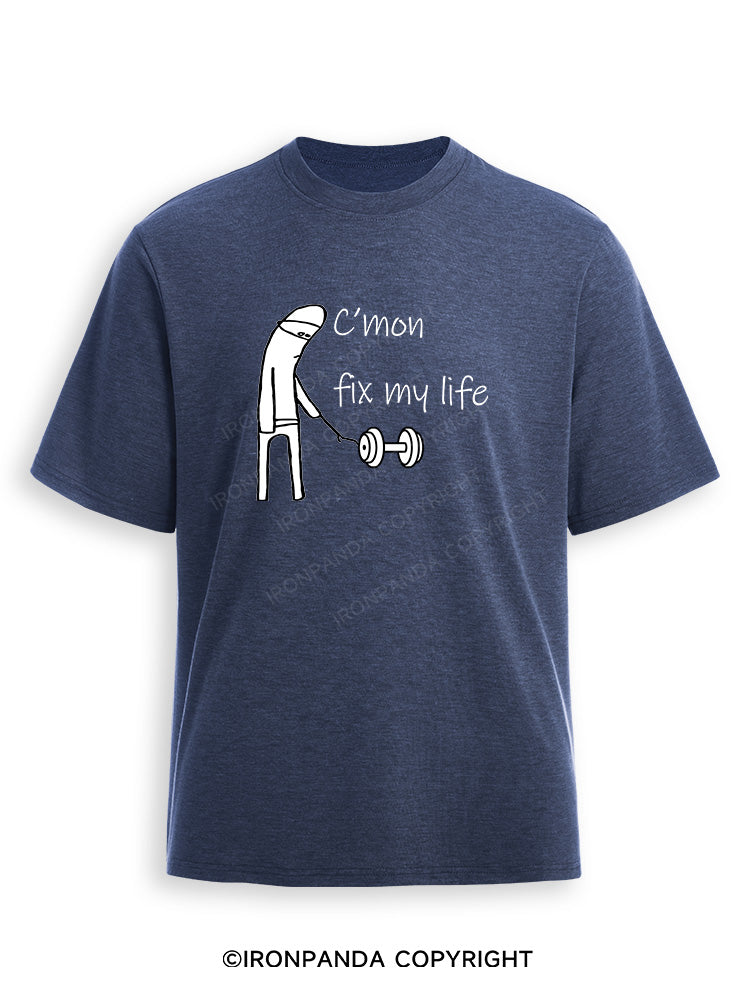 c‘mon fix my life Ultra Soft Heather T-Shirt