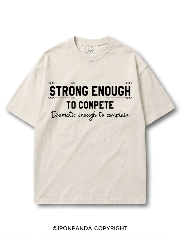 Strong enough to compete dramatic enough to complain COTTON PUMP COVER