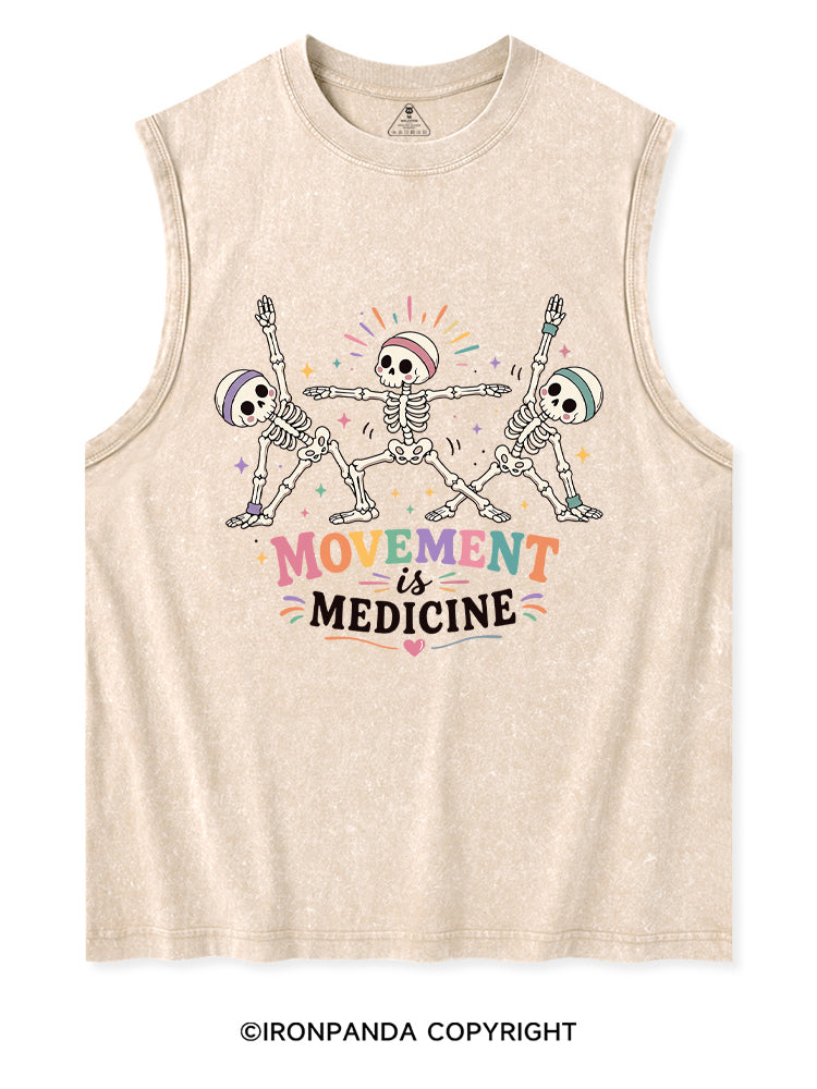 Movement Is Medicine Washed Tank