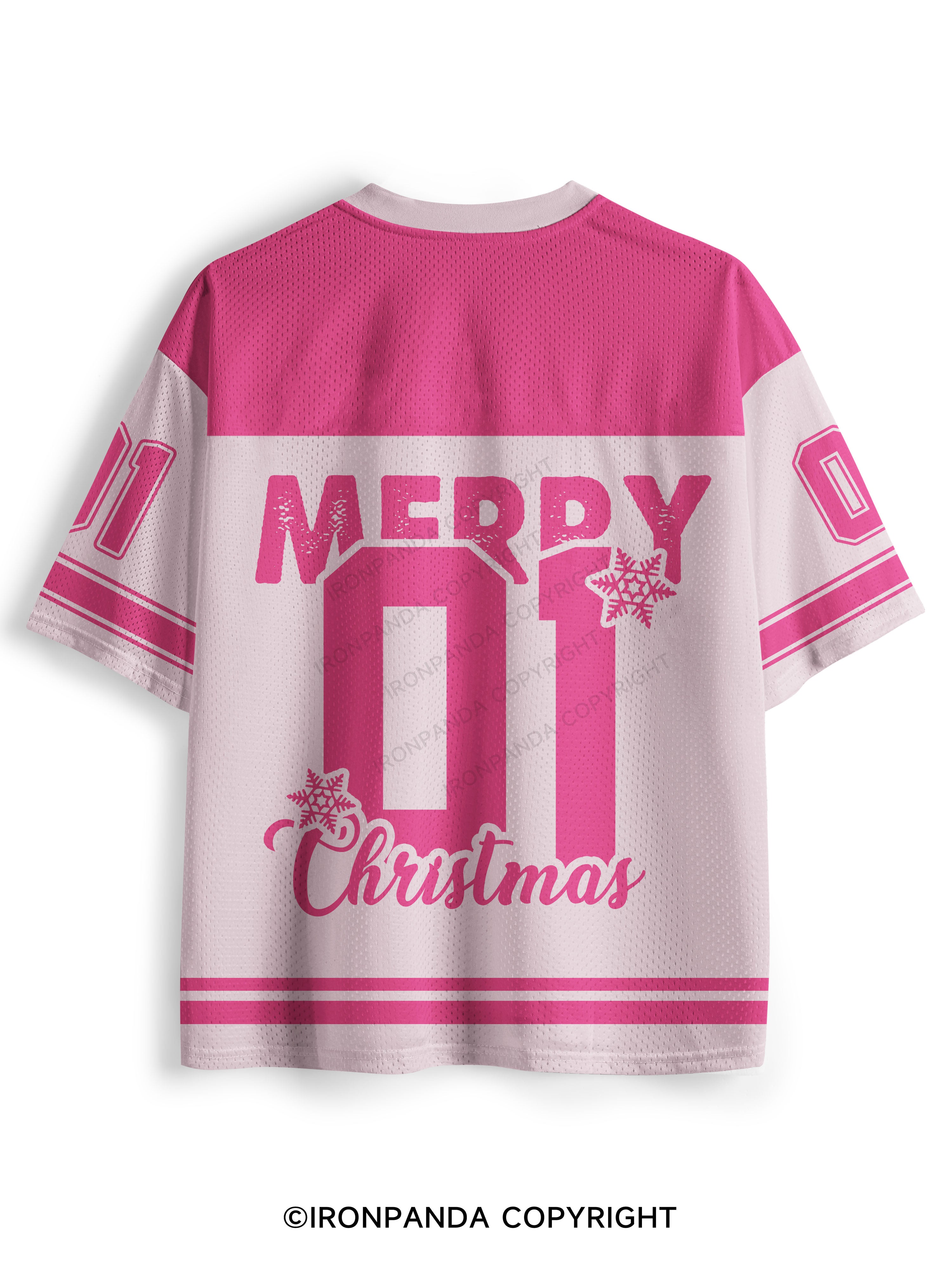 merry Christmas Mesh Jersey