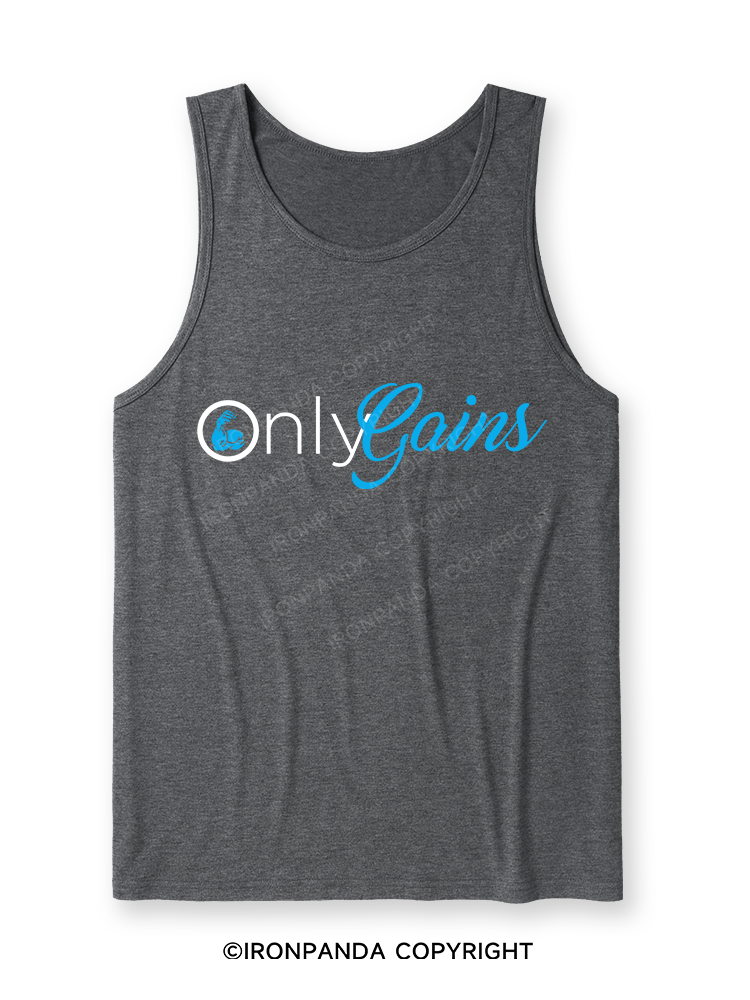 only gains Ultra Soft Heather Tank