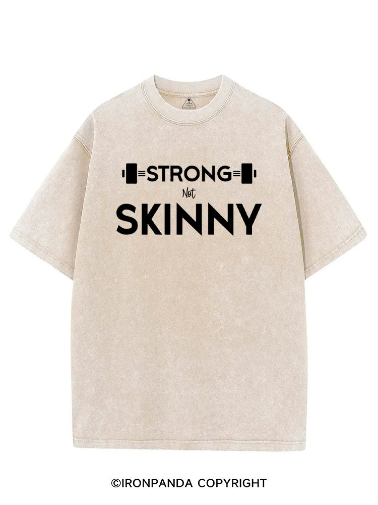 Strong not skinny VINTAGE GYM SHIRT
