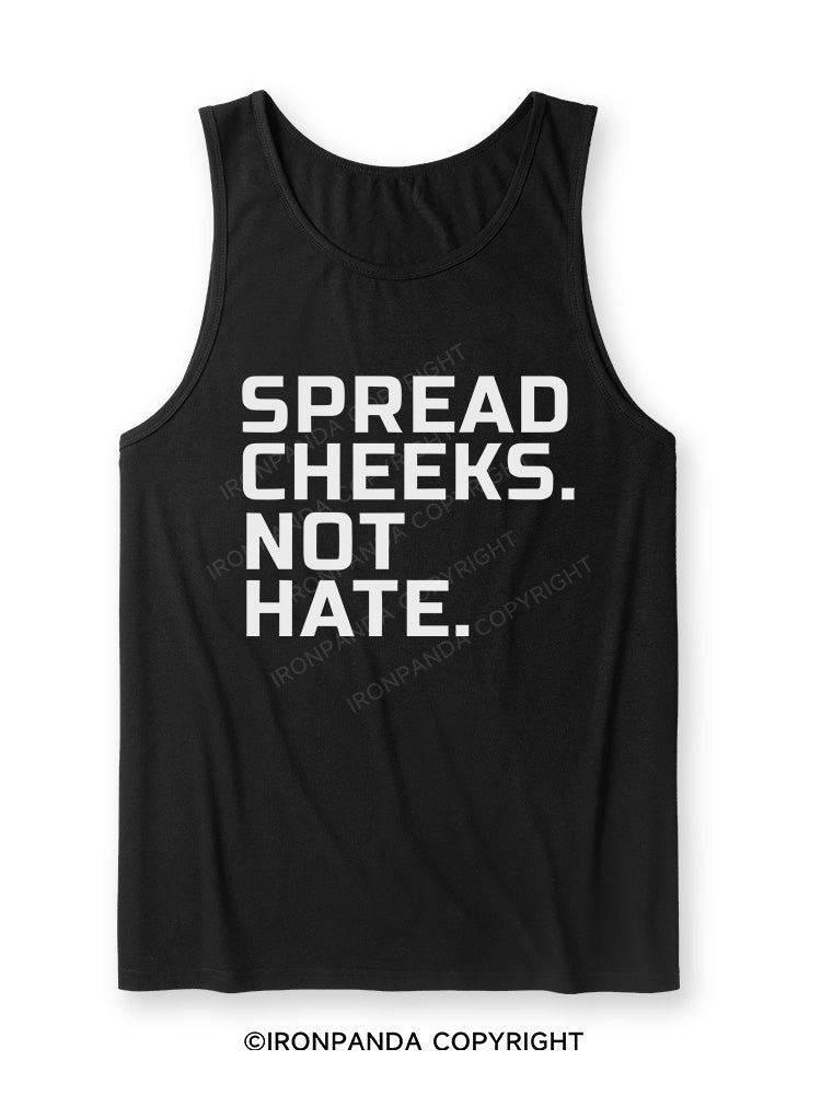 spread cheeks not hate Ultra Soft Heather Tank