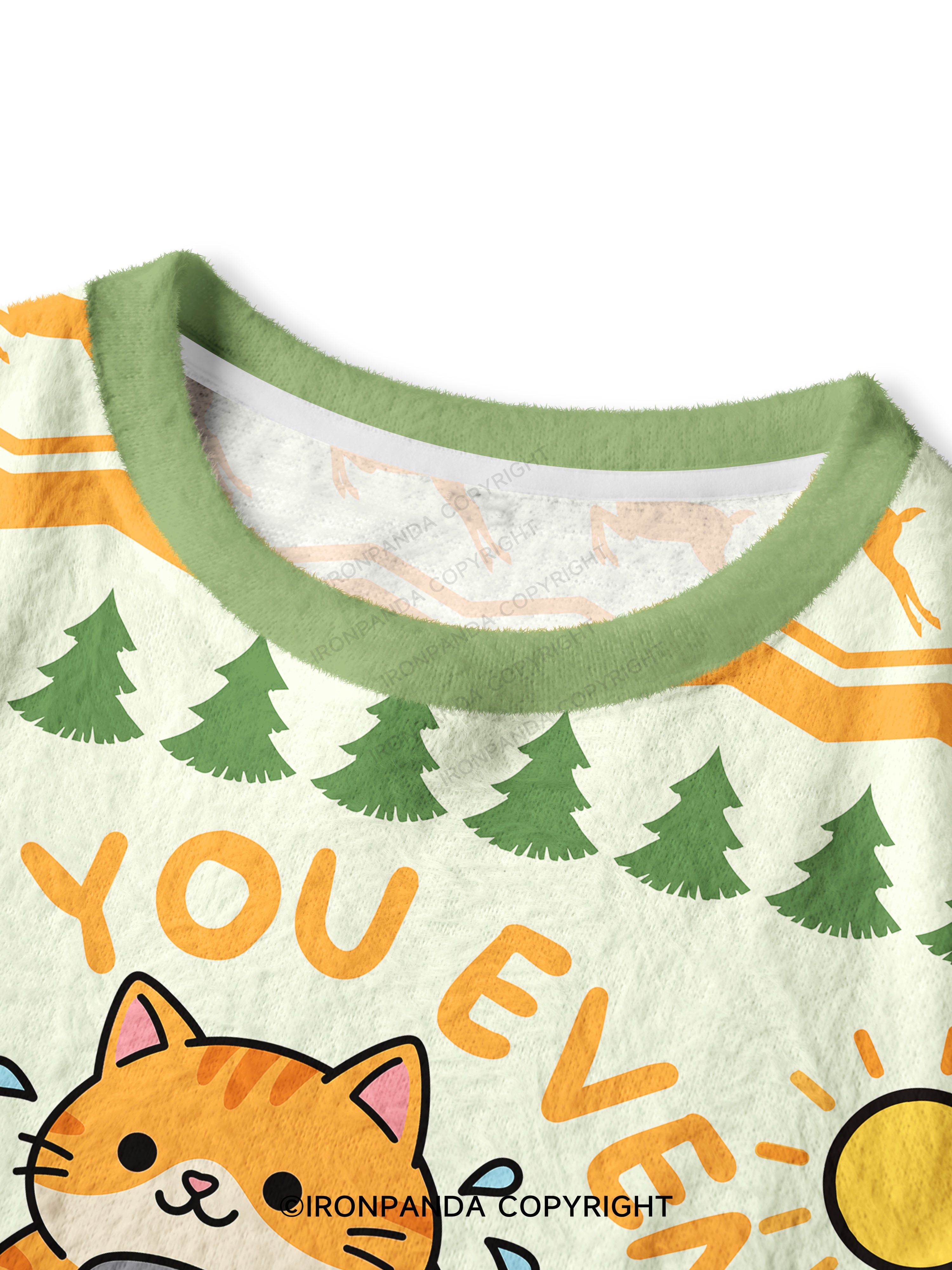 DO YOU EVEN SWING Crop Ugly Sweater