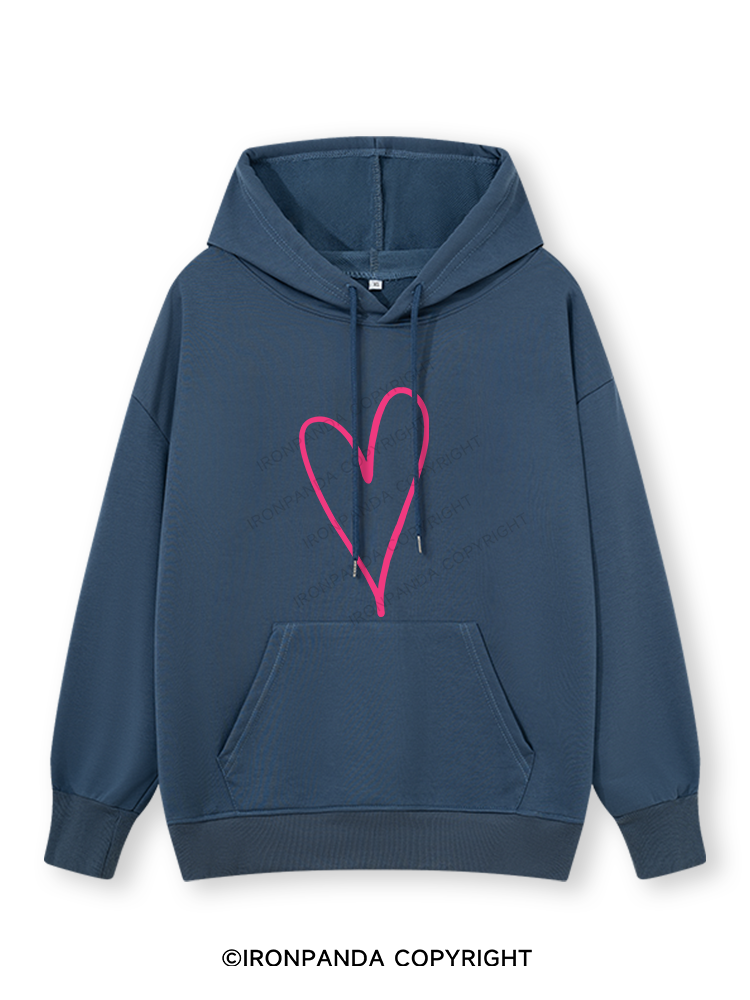 Heart Muscle Classic Gym Hoodie