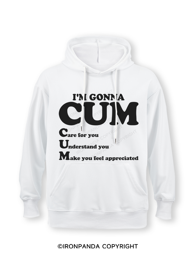 I’M GONNA CUM Classic Gym Hoodie