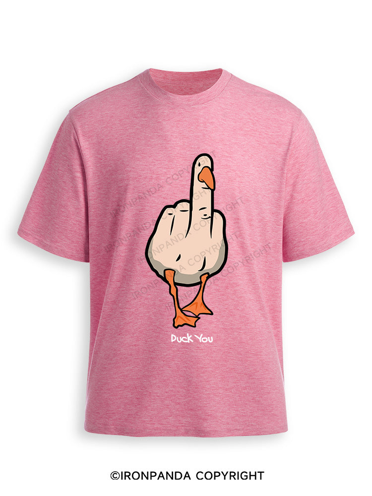 duck you Ultra Soft Heather T-Shirt