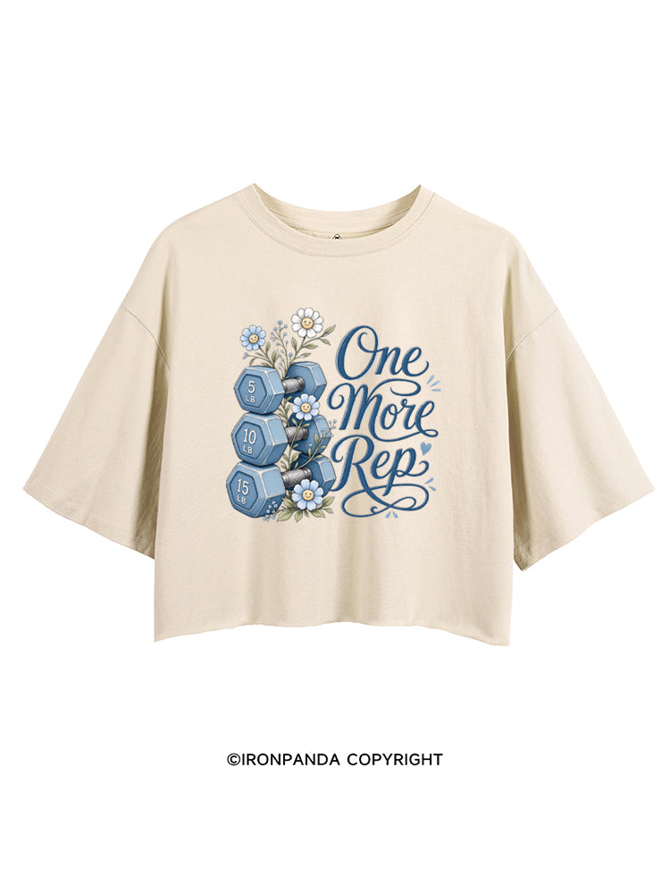 ONE MORE REP BLOSSOM CROP TOPS